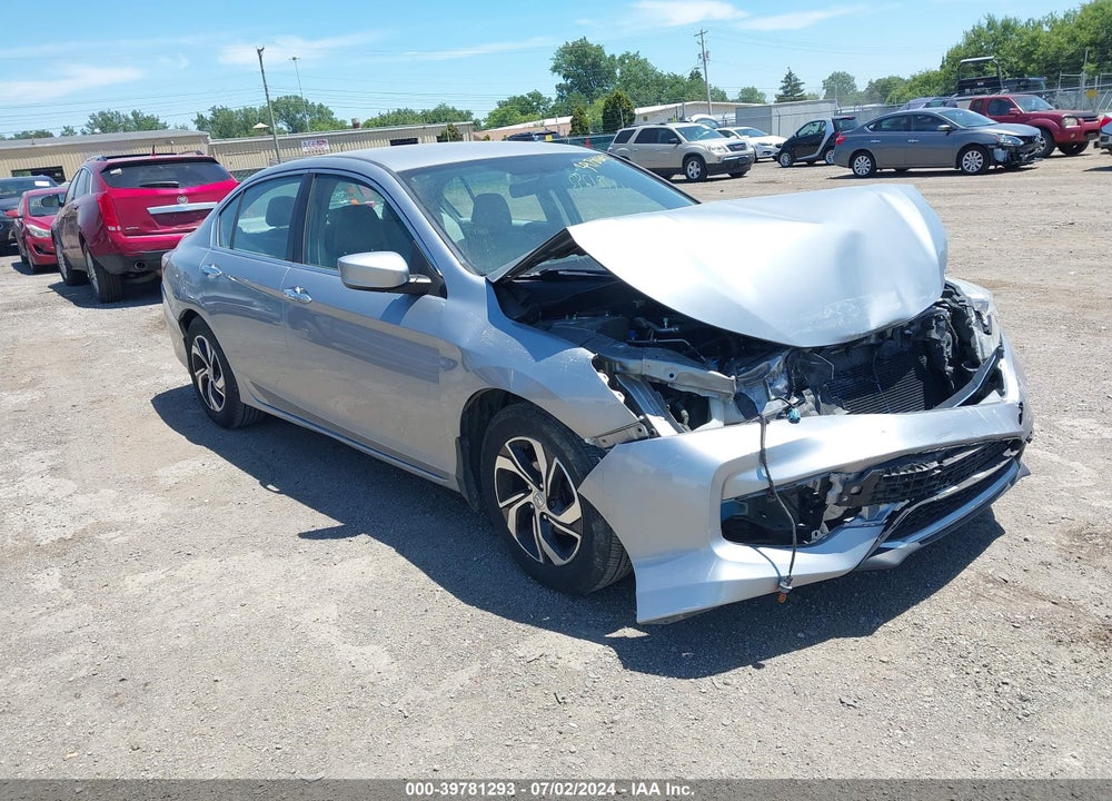 2017 HONDA ACCORD LX VIN: 1HGCR2F39HA077571