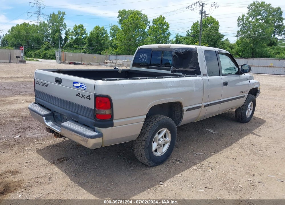 1999 DODGE RAM 1500 ST VIN: 3B7HF13Z6XG247580