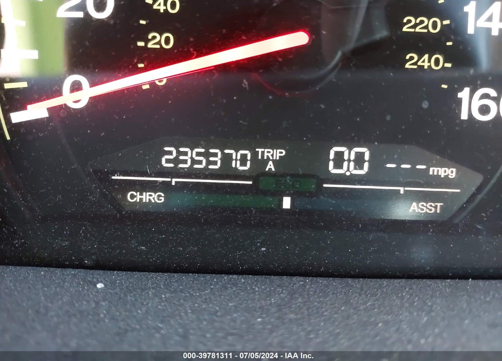 2005 HONDA ACCORD HYBRID IMA VIN: JHMCN36475C003167