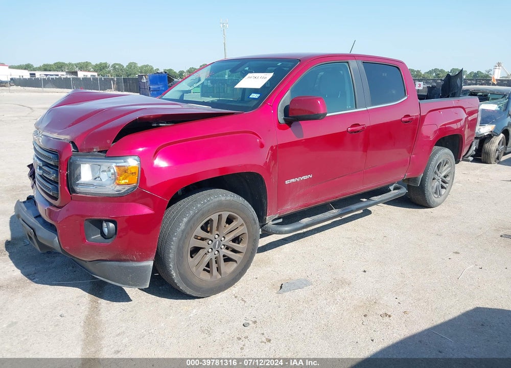 2019 GMC CANYON SLE VIN: 1GTG5CEN0K1320907