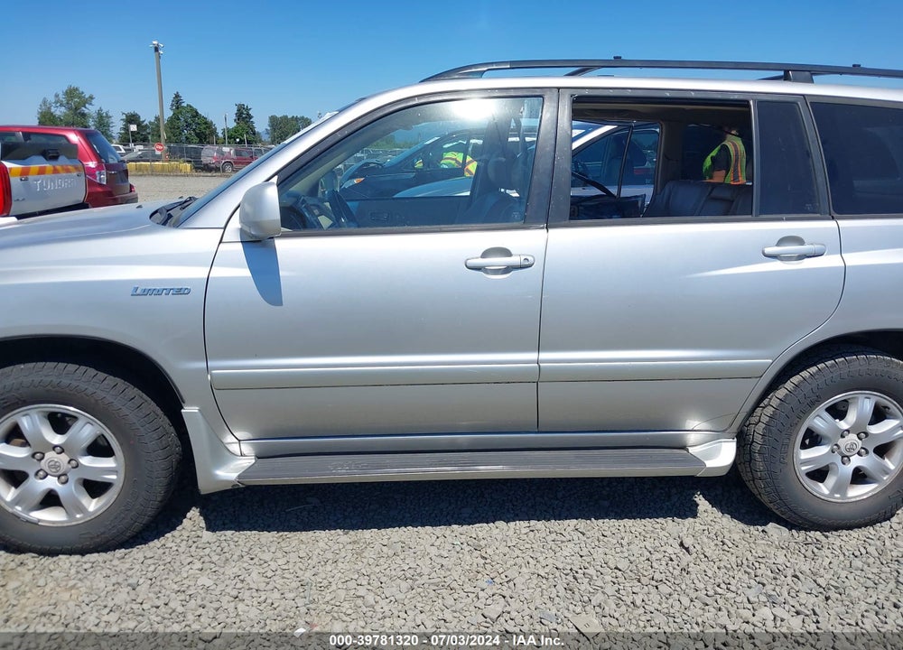 2002 TOYOTA HIGHLANDER LIMITED V6 VIN: JTEGF21A420049944