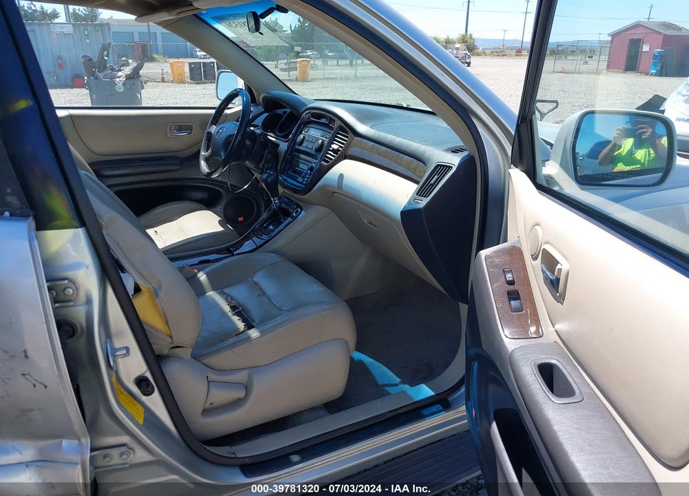 2002 TOYOTA HIGHLANDER LIMITED V6 VIN: JTEGF21A420049944
