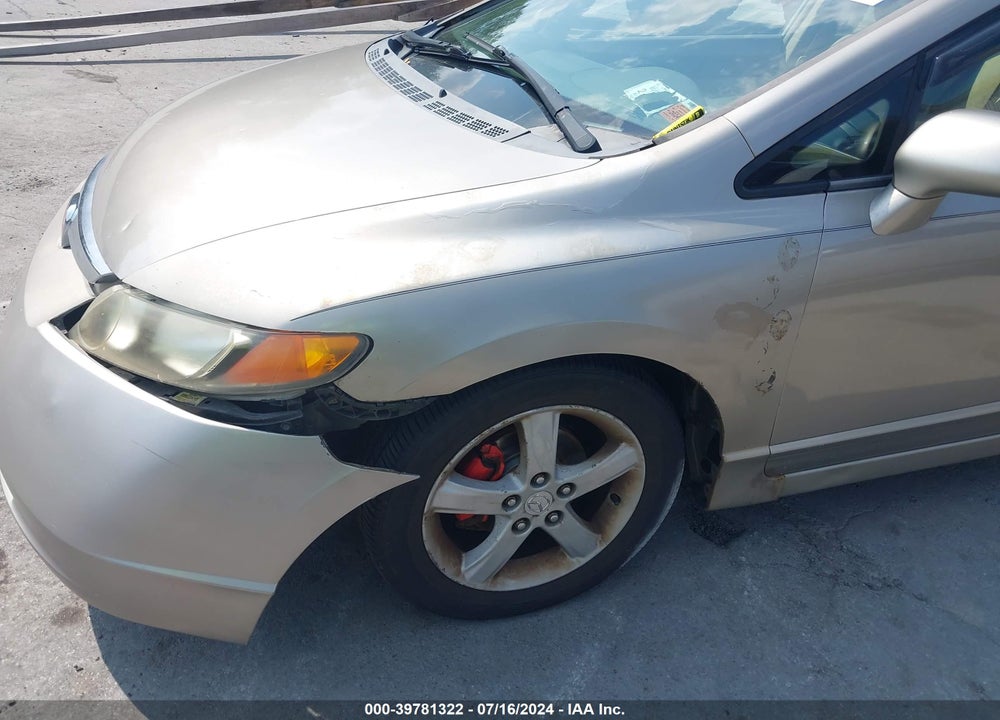 2006 HONDA CIVIC LX VIN: 2HGFA16566H520905