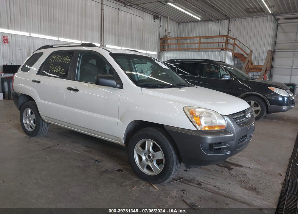 2007 KIA SPORTAGE LX VIN: KNDJF724477388900