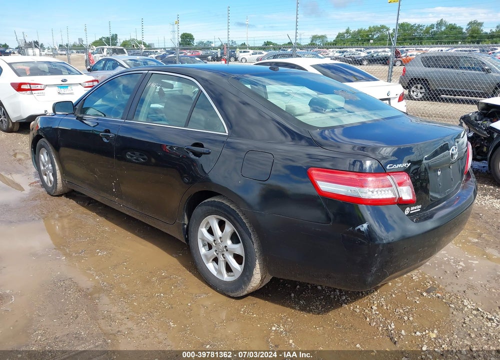2011 TOYOTA CAMRY LE VIN: 4T4BF3EK2BR144827