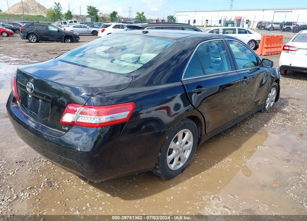 2011 TOYOTA CAMRY LE VIN: 4T4BF3EK2BR144827