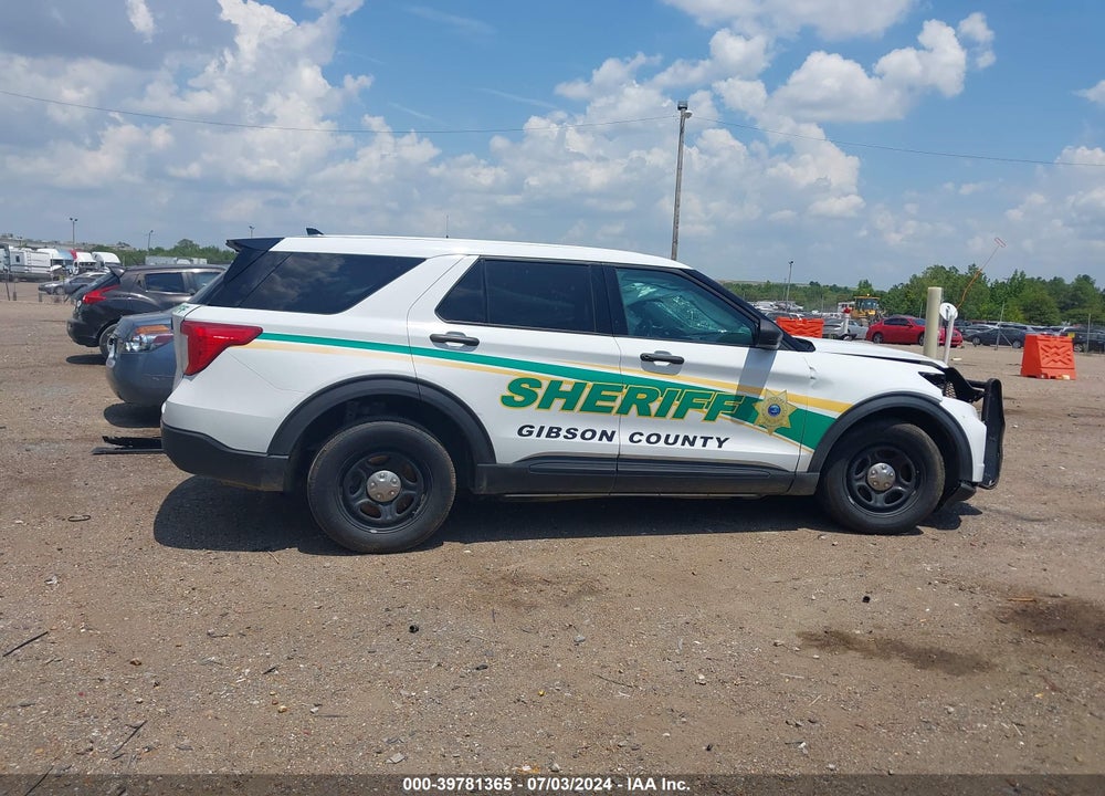 2020 FORD POLICE INTERCEPTOR UTILITY VIN: 1FM5K8AB5LGD09646