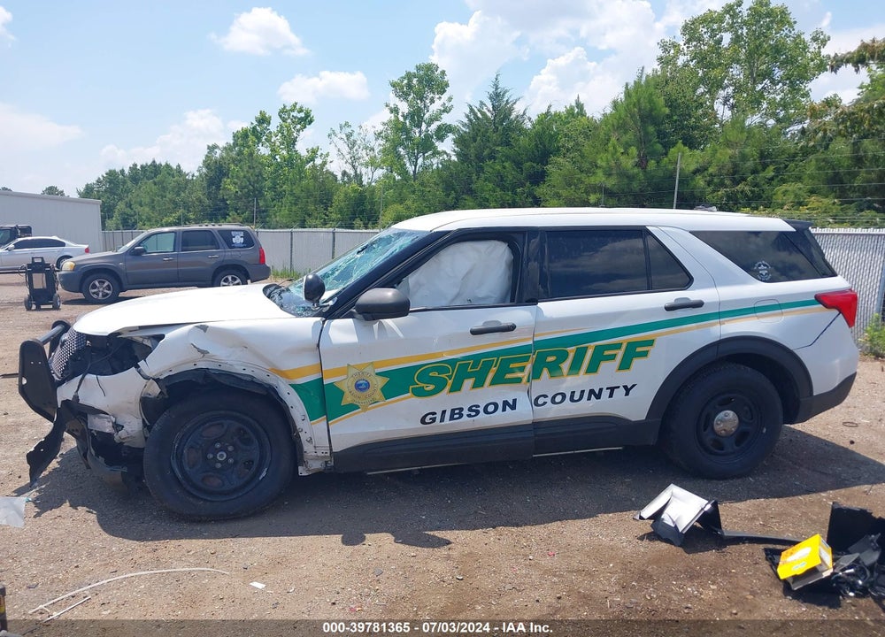 2020 FORD POLICE INTERCEPTOR UTILITY VIN: 1FM5K8AB5LGD09646