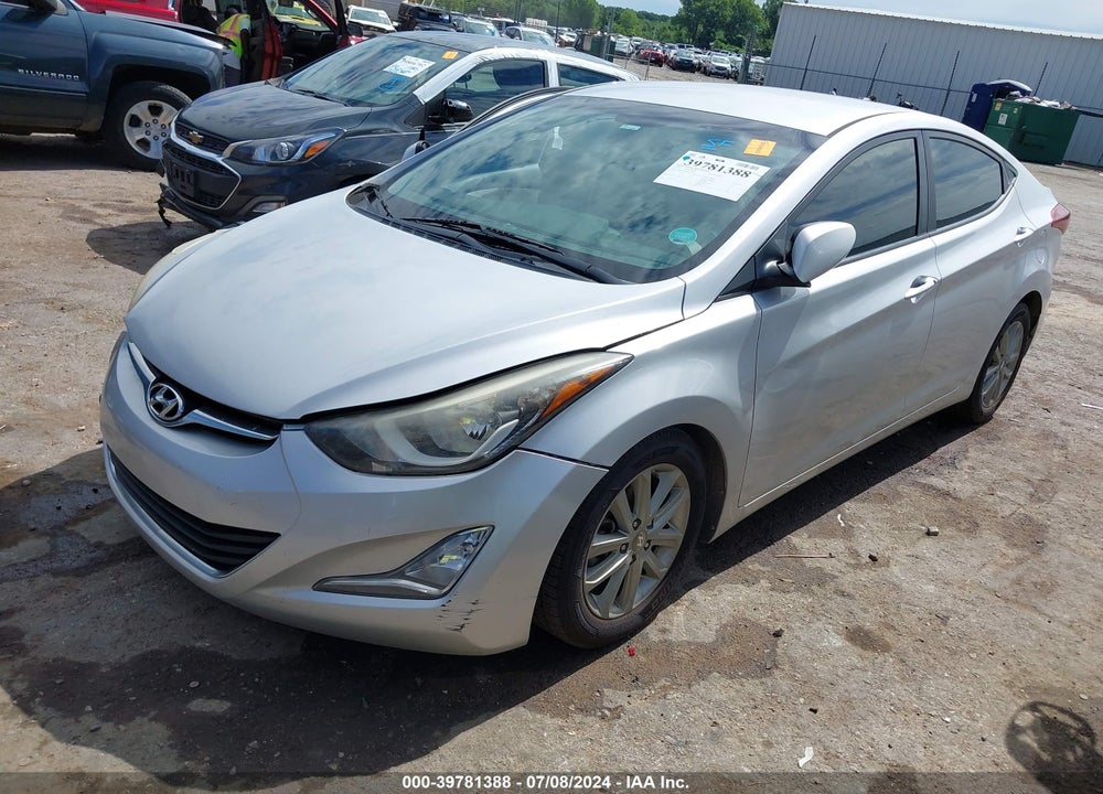 2015 HYUNDAI ELANTRA SE VIN: KMHDH4AE6FU323316