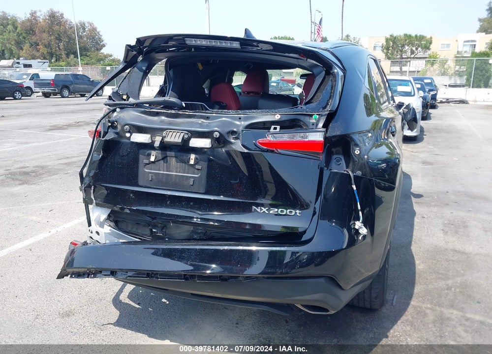 2017 LEXUS NX 200T F SPORT VIN: JTJYARBZ2H2067292
