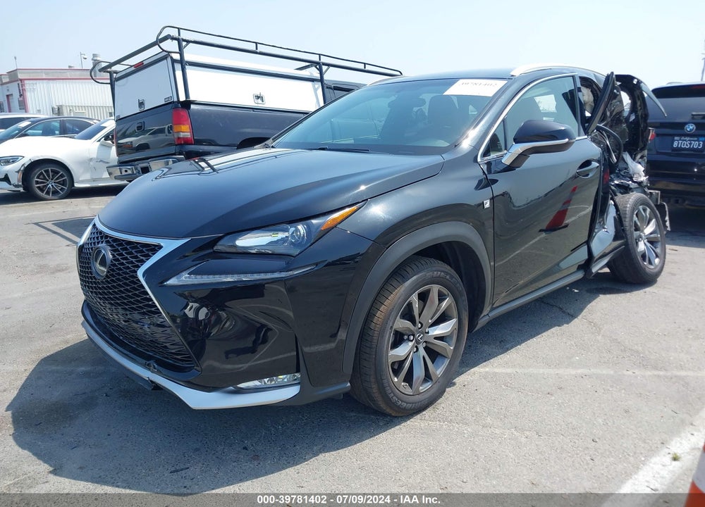 2017 LEXUS NX 200T F SPORT VIN: JTJYARBZ2H2067292