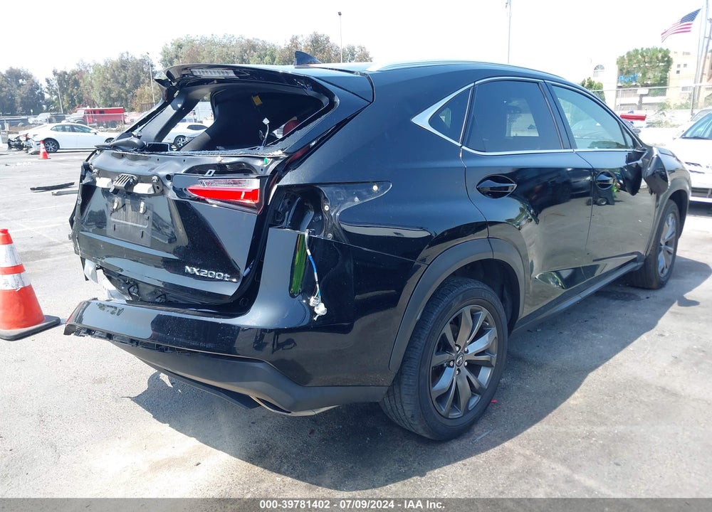 2017 LEXUS NX 200T F SPORT VIN: JTJYARBZ2H2067292