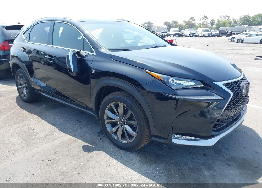 2017 LEXUS NX 200T F SPORT VIN: JTJYARBZ2H2067292