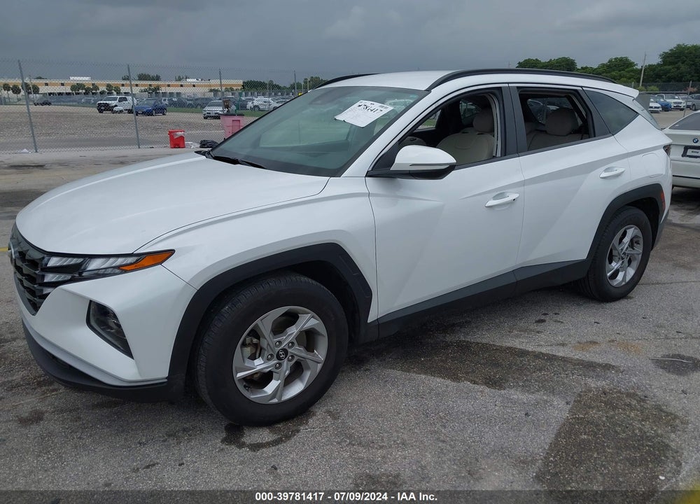 2022 HYUNDAI TUCSON SEL VIN: 5NMJB3AE2NH089653