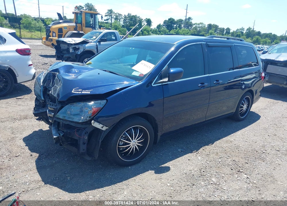 2005 HONDA ODYSSEY EX VIN: 5FNRL38485B094533