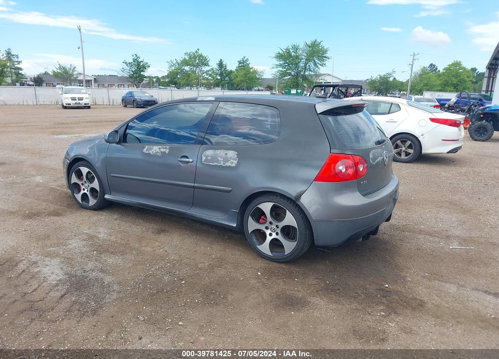 2008 VOLKSWAGEN GTI 2-DOOR VIN: WVWFV71K88W105740