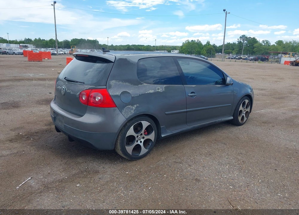 2008 VOLKSWAGEN GTI 2-DOOR VIN: WVWFV71K88W105740