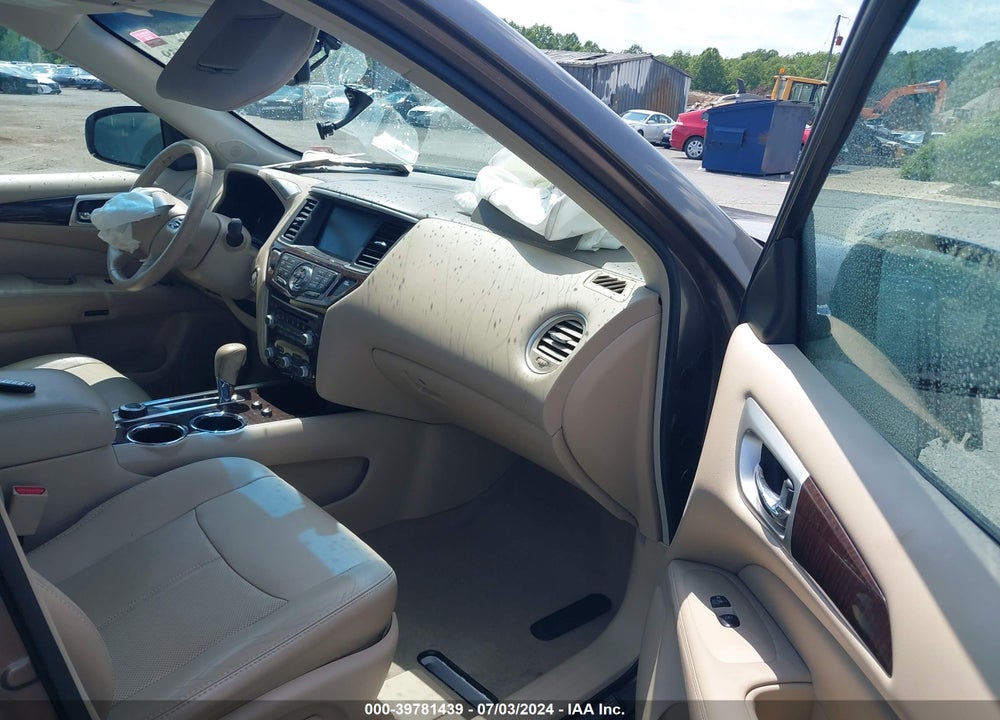 2013 NISSAN PATHFINDER PLATINUM VIN: 5N1AR2MM3DC672458