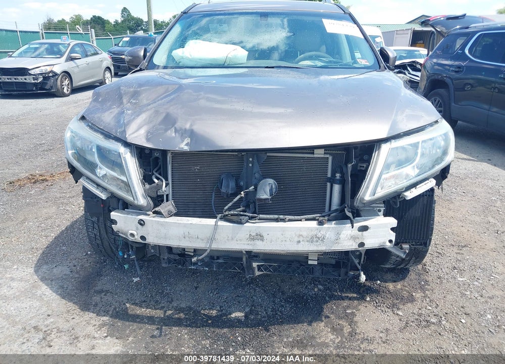 2013 NISSAN PATHFINDER PLATINUM VIN: 5N1AR2MM3DC672458