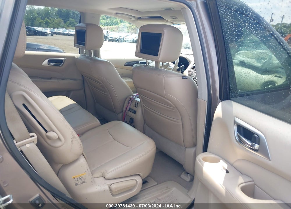 2013 NISSAN PATHFINDER PLATINUM VIN: 5N1AR2MM3DC672458