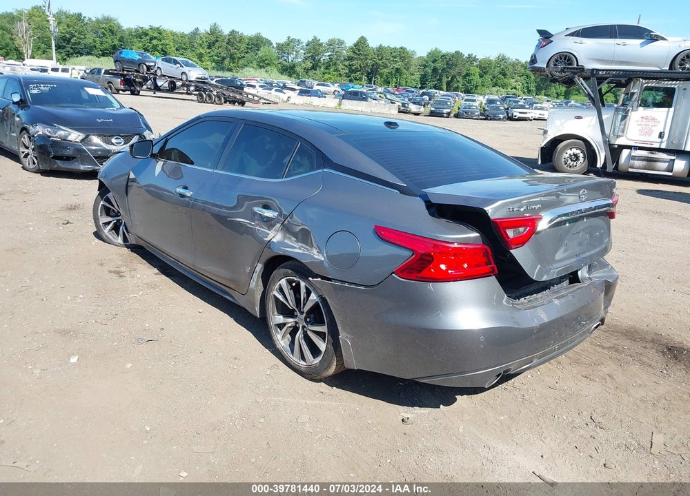 2017 NISSAN MAXIMA 3.5 PLATINUM VIN: 1N4AA6AP8HC457378