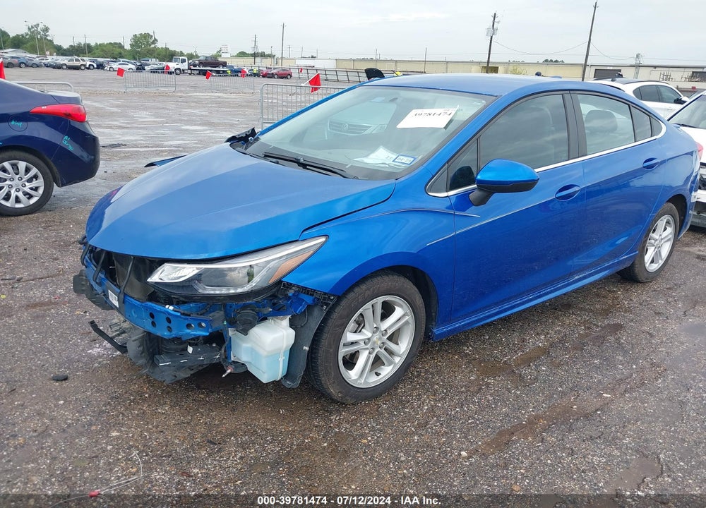 2018 CHEVROLET CRUZE LT AUTO VIN: 1G1BE5SM3J7144392