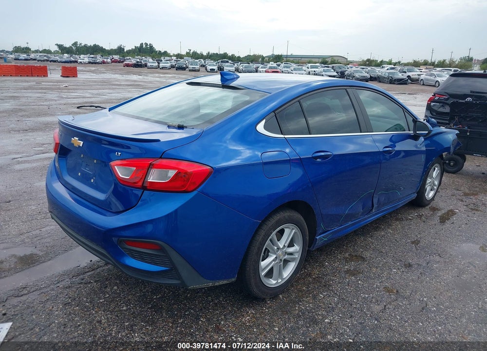 2018 CHEVROLET CRUZE LT AUTO VIN: 1G1BE5SM3J7144392