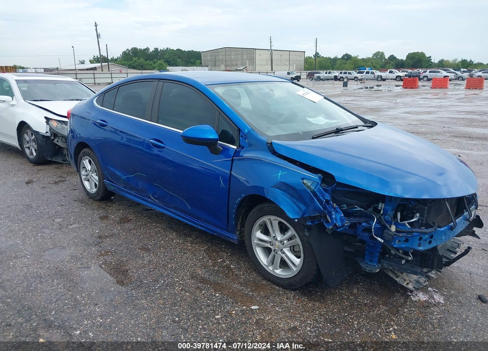 2018 CHEVROLET CRUZE LT AUTO VIN: 1G1BE5SM3J7144392