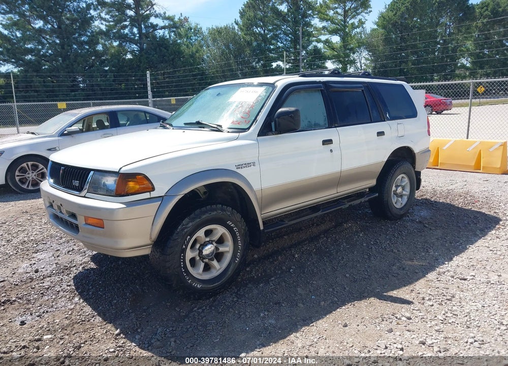 1999 MITSUBISHI MONTERO SPORT LS/XLS VIN: JA4LS31H8XP023826