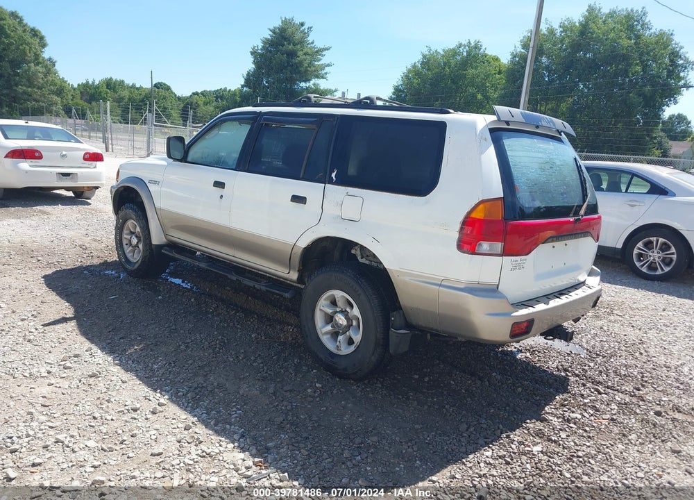 1999 MITSUBISHI MONTERO SPORT LS/XLS VIN: JA4LS31H8XP023826