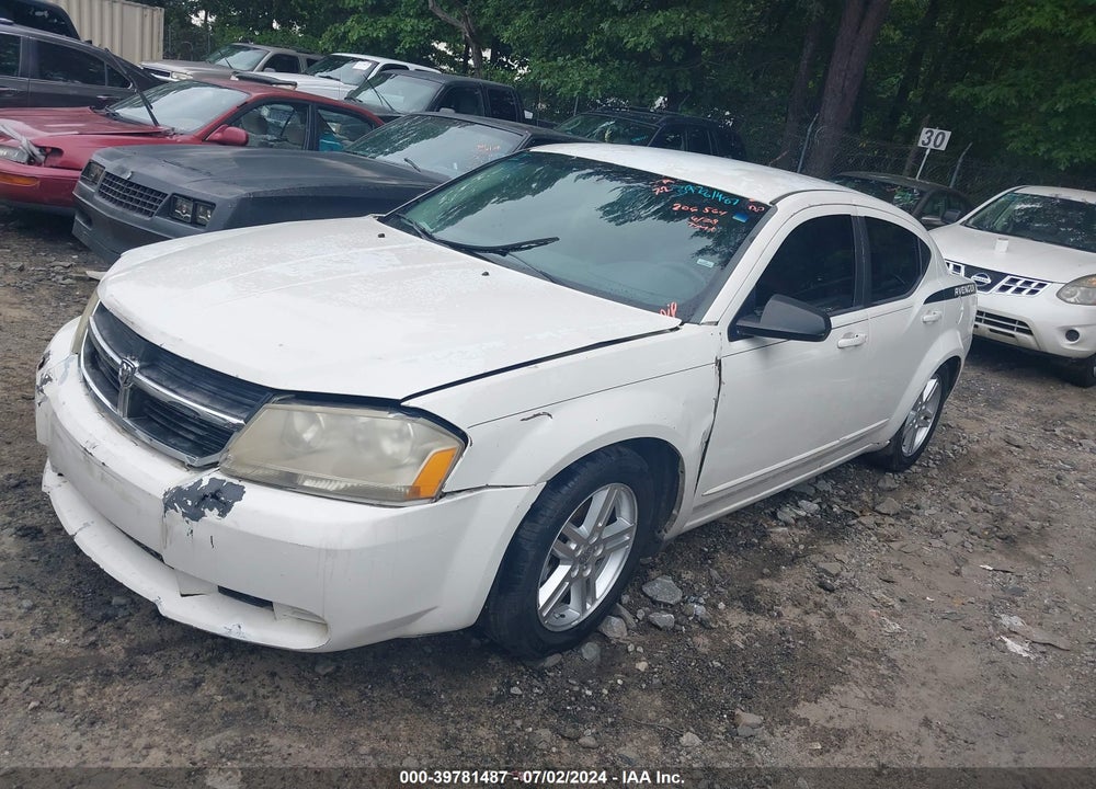 2008 DODGE AVENGER SXT VIN: 1B3LC56K88N206564
