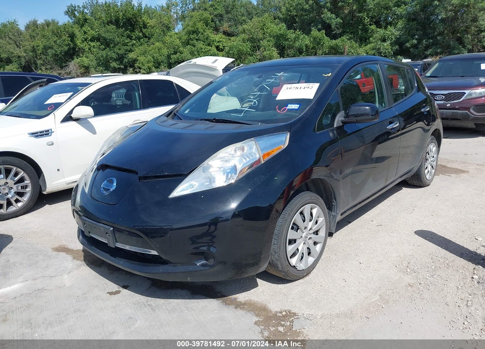 2013 NISSAN LEAF S VIN: 1N4AZ0CP0DC424744