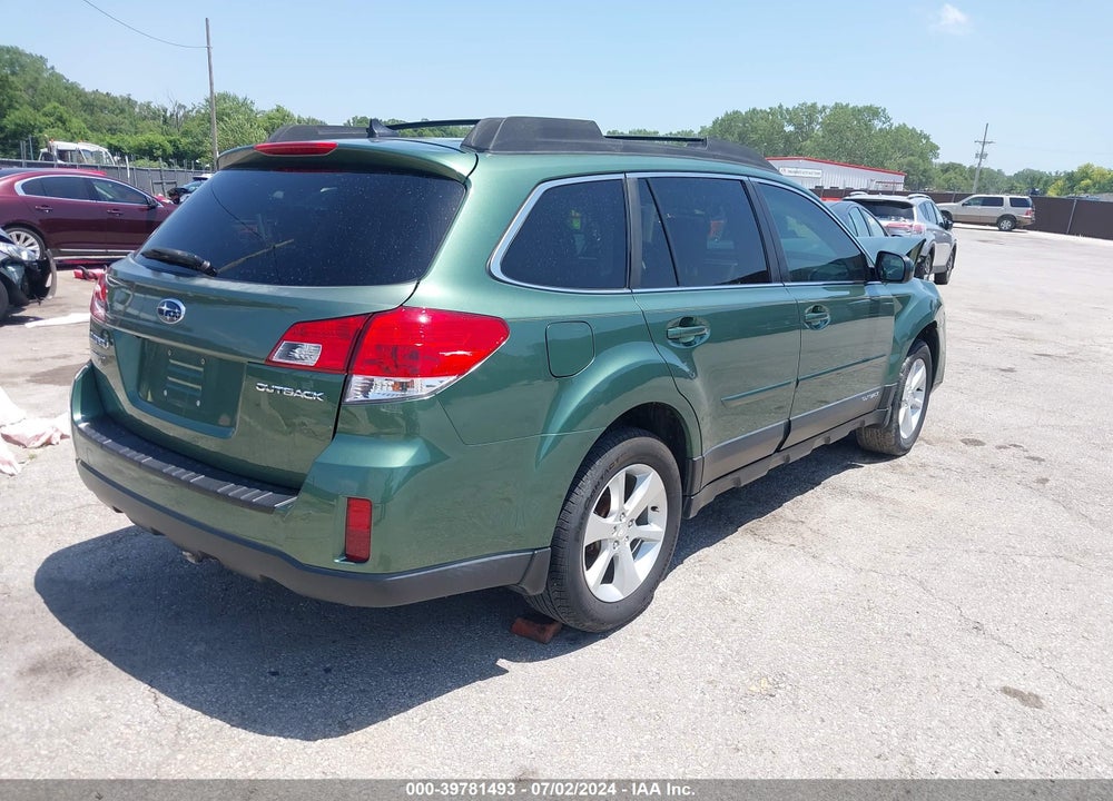 2014 SUBARU OUTBACK 2.5I LIMITED VIN: 4S4BRCNC5E3291387