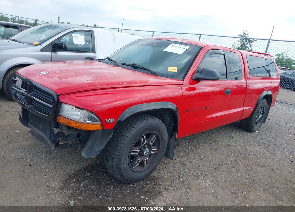 1999 DODGE DAKOTA SPORT VIN: 1B7GL22Z9XS109732