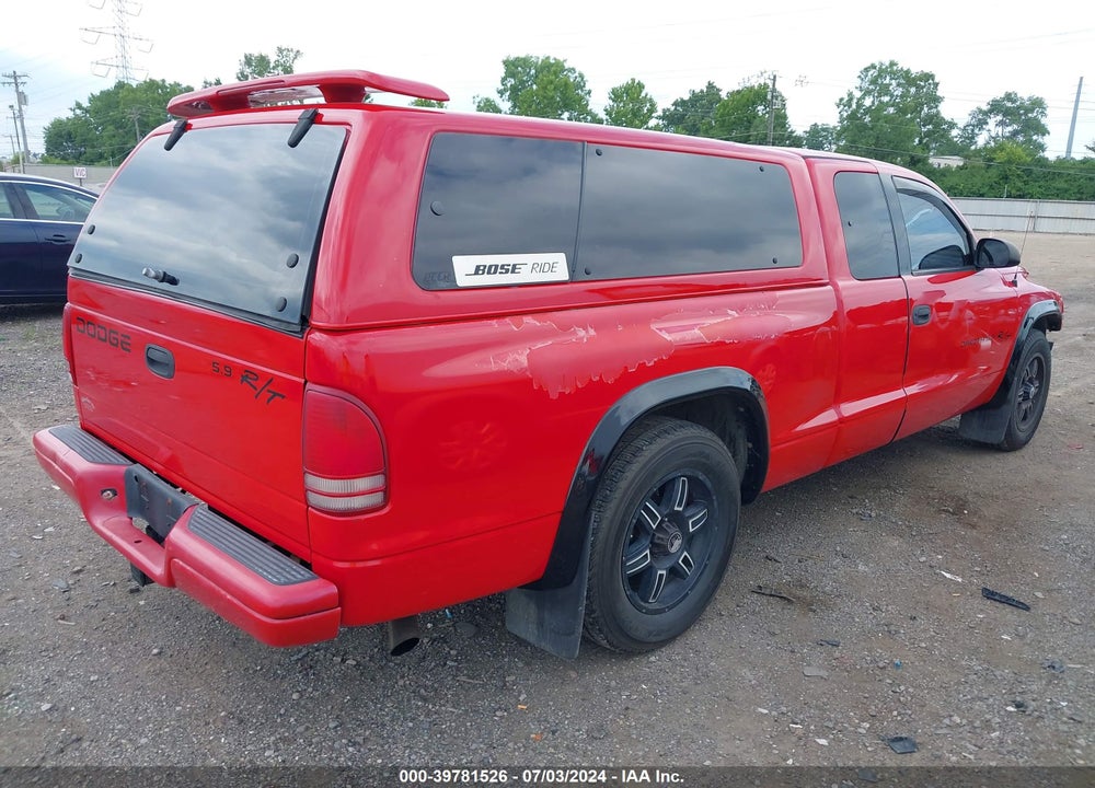 1999 DODGE DAKOTA SPORT VIN: 1B7GL22Z9XS109732