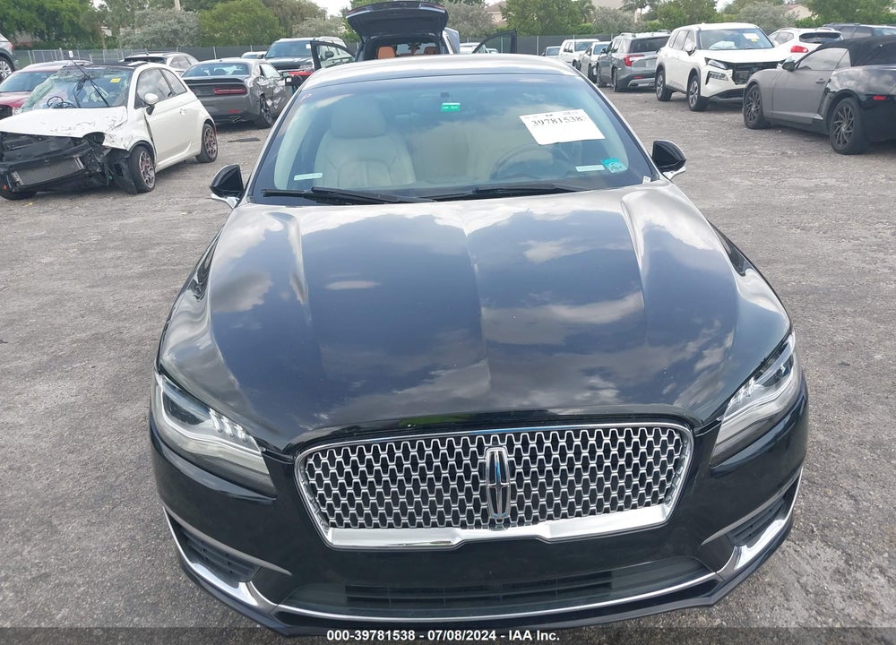 2017 LINCOLN MKZ SELECT VIN: 3LN6L5CC1HR615295