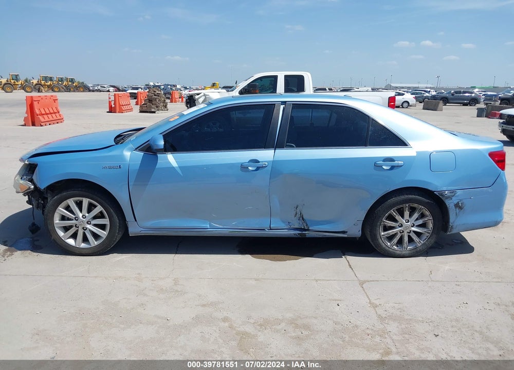 2012 TOYOTA CAMRY HYBRID VIN: 4T1BD1FK4CU062554