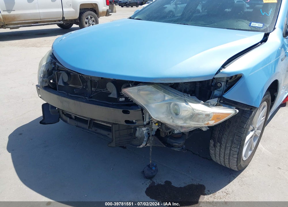 2012 TOYOTA CAMRY HYBRID VIN: 4T1BD1FK4CU062554