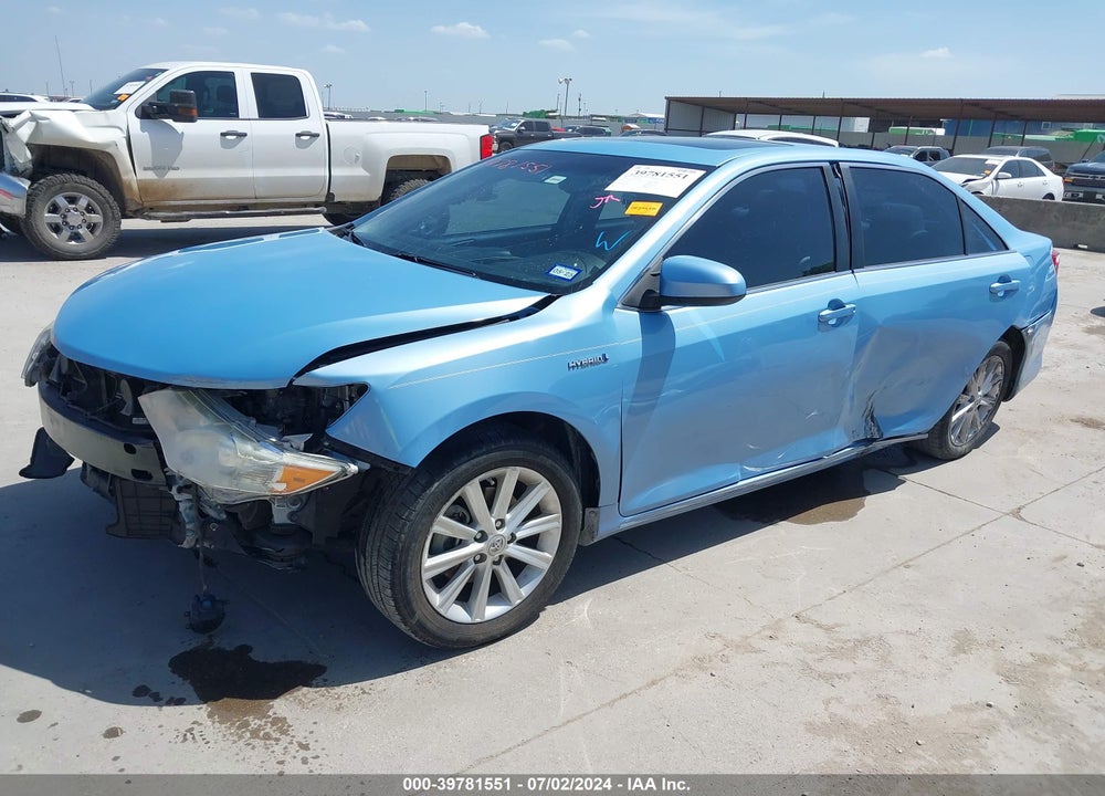 2012 TOYOTA CAMRY HYBRID VIN: 4T1BD1FK4CU062554