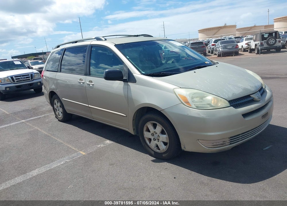 2004 TOYOTA SIENNA LE VIN: 5TDZA23C94S074686