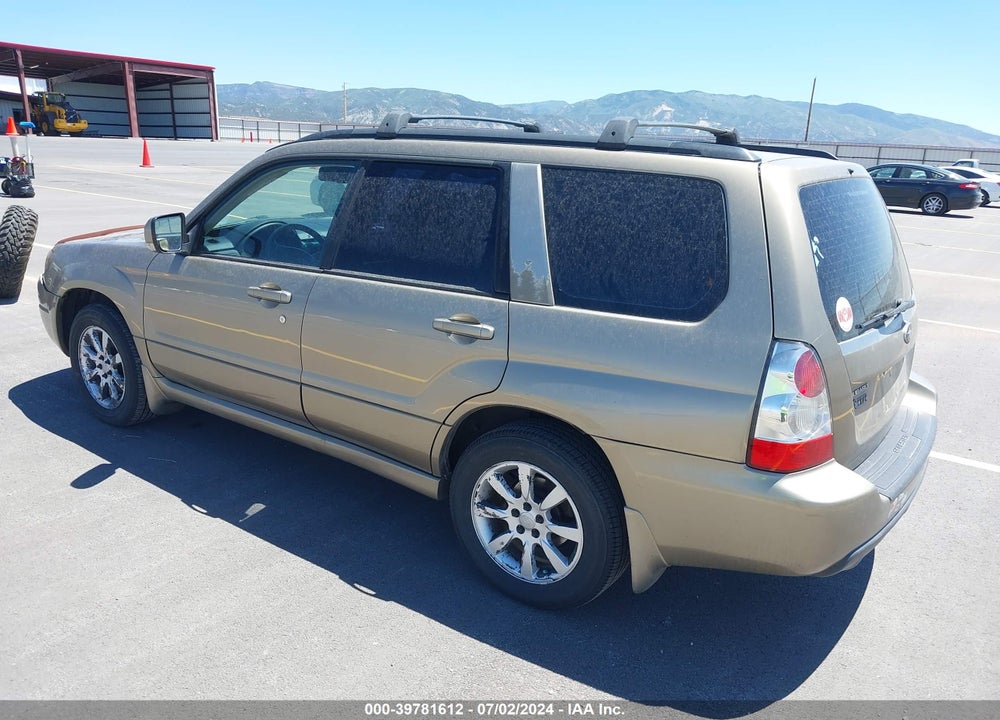 2008 SUBARU FORESTER 2.5X VIN: JF1SG656X8H705282