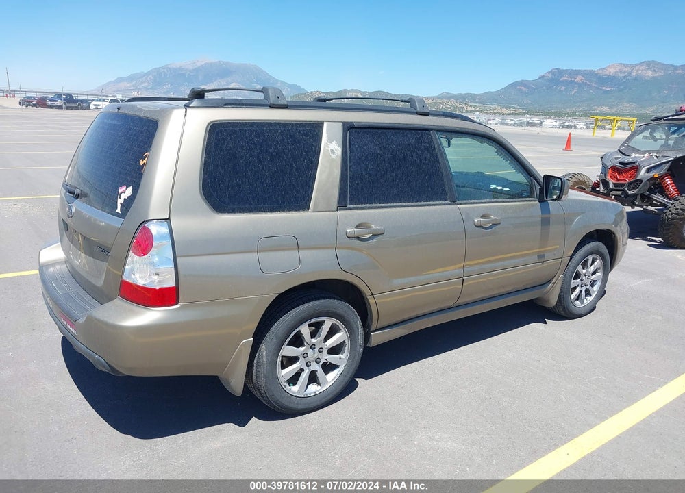 2008 SUBARU FORESTER 2.5X VIN: JF1SG656X8H705282