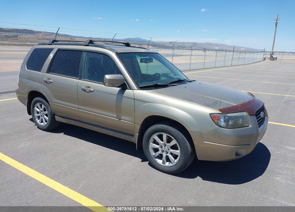 2008 SUBARU FORESTER 2.5X VIN: JF1SG656X8H705282