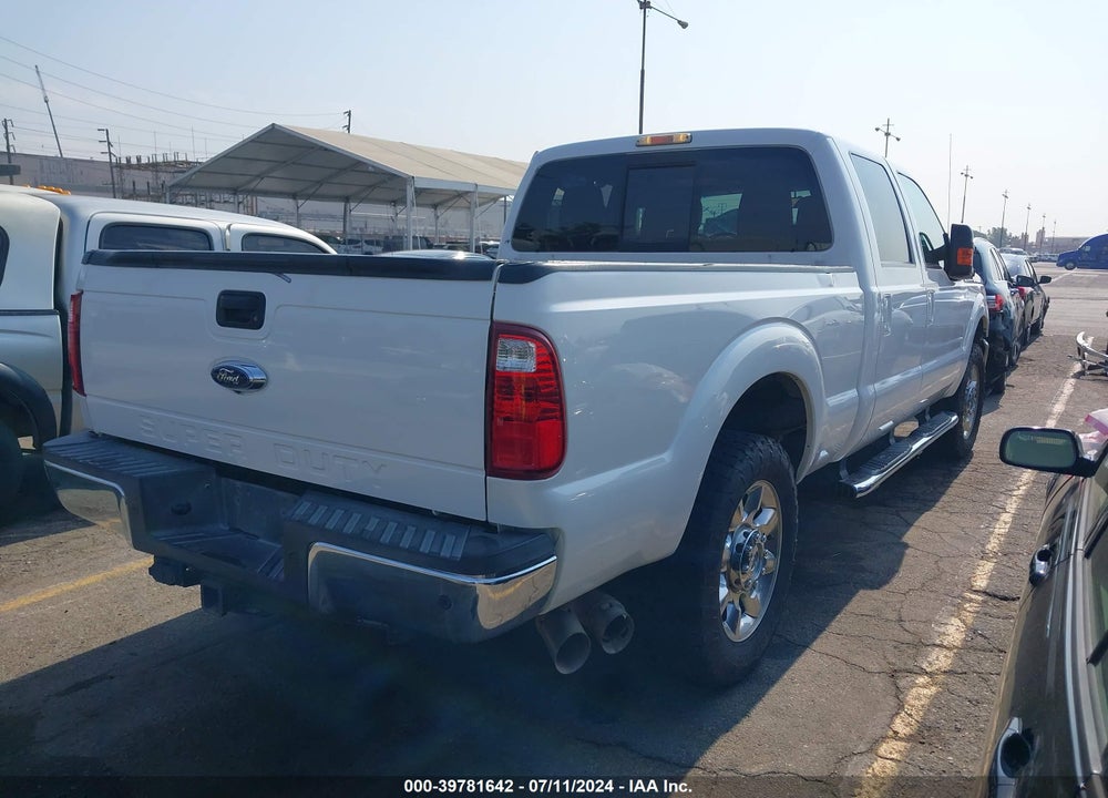 2015 FORD F-250 LARIAT VIN: 1FT7W2BT7FED67845