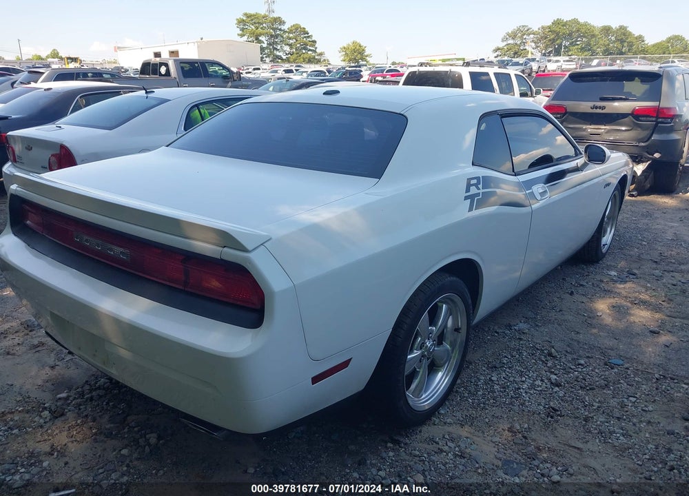 2010 DODGE CHALLENGER R/T VIN: 2B3CJ5DT4AH260718
