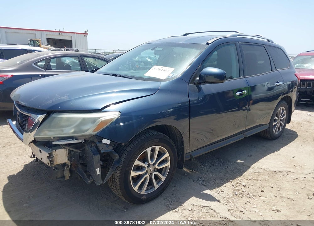 2013 NISSAN PATHFINDER SV VIN: 5N1AR2MNXDC617045
