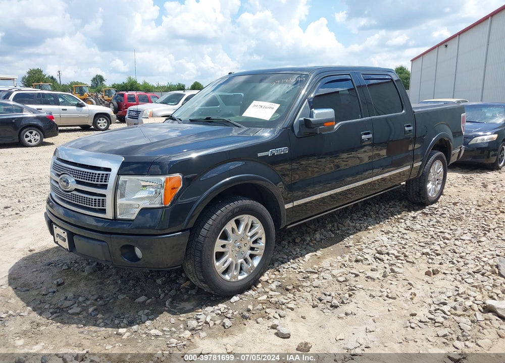 2010 FORD F-150 PLATINUM VIN: 1FTFW1CVXAFA92271