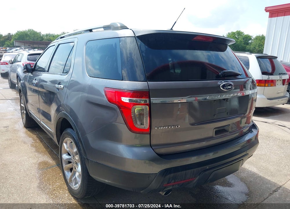 2013 FORD EXPLORER LIMITED VIN: 1FM5K7F82DGB62291
