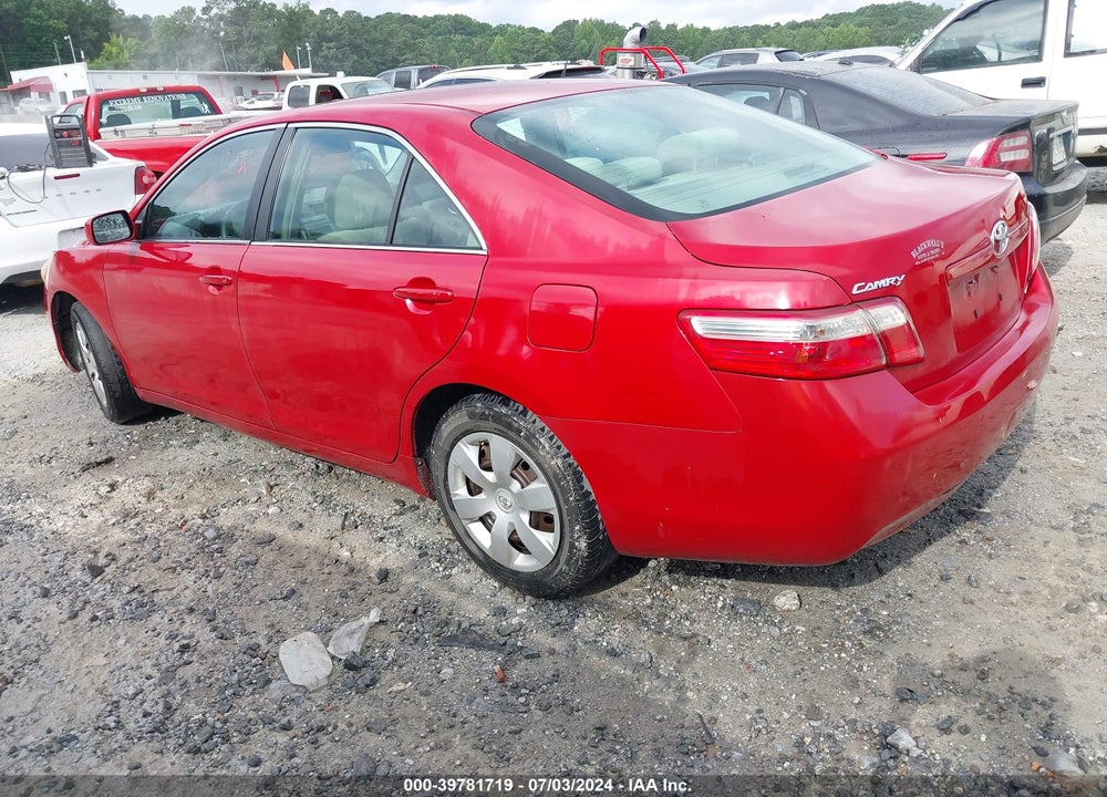 2007 TOYOTA CAMRY LE VIN: 4T1BE46K27U009565