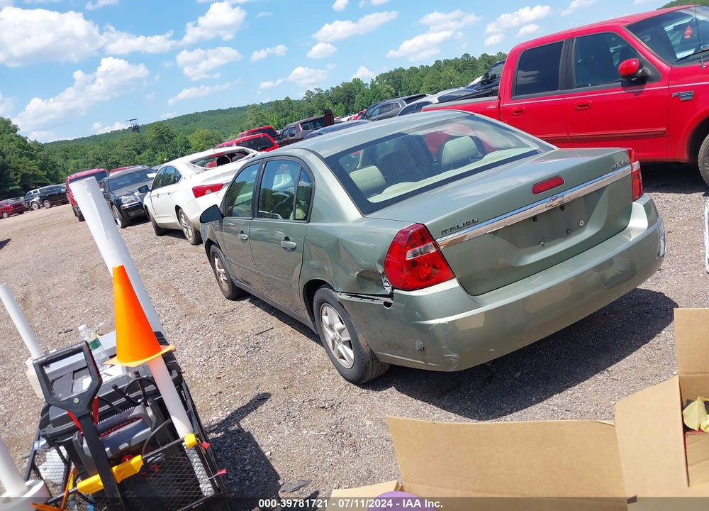 2005 CHEVROLET MALIBU LS VIN: 1G1ZT54845F188238